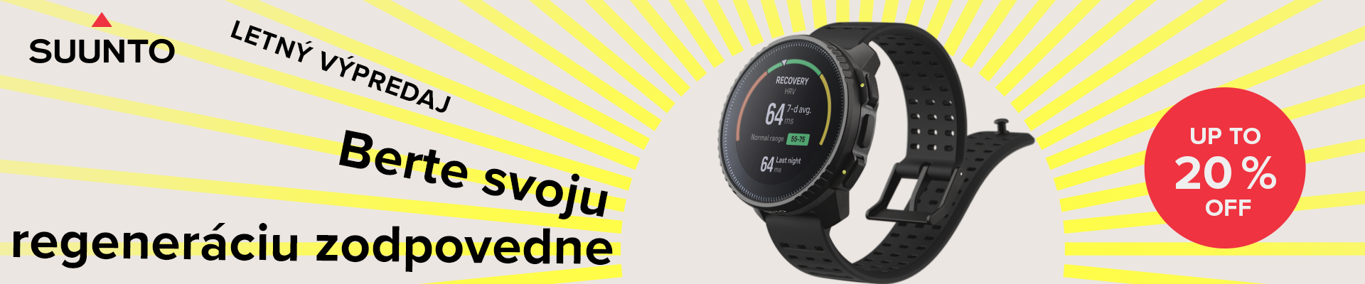 Letn zava 25 Suunto Vertical