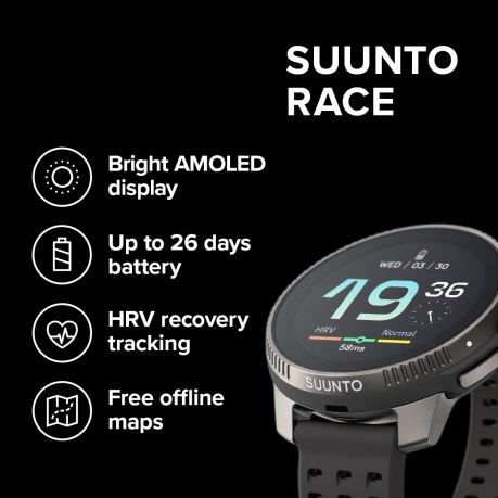Dve úžasné Suunto novinky naraz, hodinky Suunto Race a slúchadlá Suunto Wing.