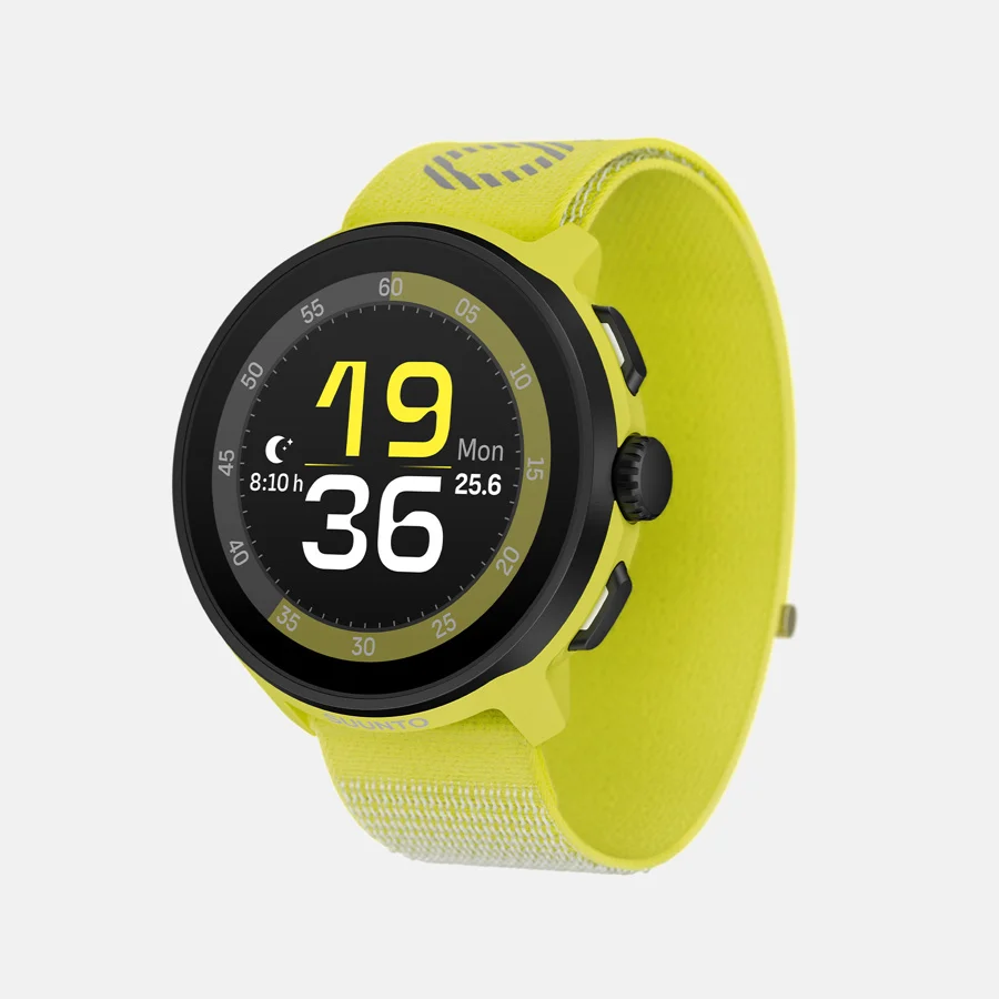 portov hodinky Suunto Run Lime